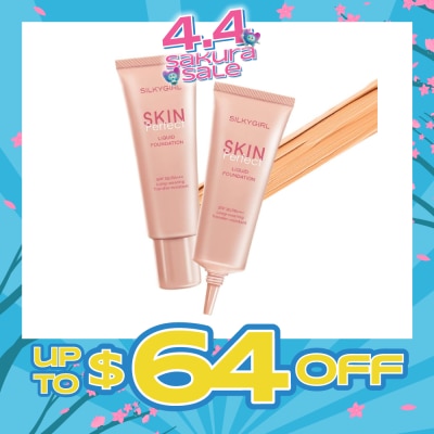 SILKYGIRL - Skin Perfect Liquid Foundation 02 Natural