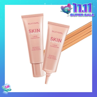 SILKYGIRL Skin Perfect Liquid Foundation 03 Buff (Expiry: May`2026)