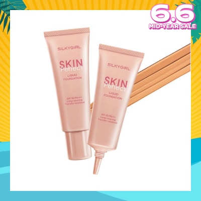 SILKYGIRL Skin Perfect Liquid Foundation 03 Buff (Expiry: Nov`2025)