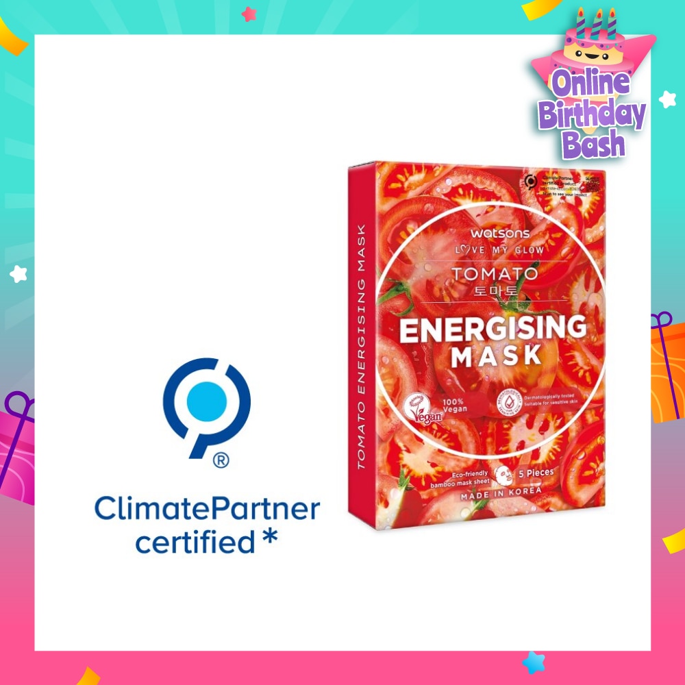 Tomato Energising Mask 5S (Energised And Youthful Complexion) 5s X 30ml