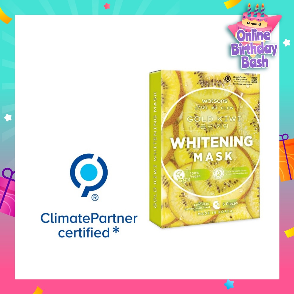 Gold Kiwi Whitening Mask (Whiten And Enhance Skin Elasticity) 5s X 30ml