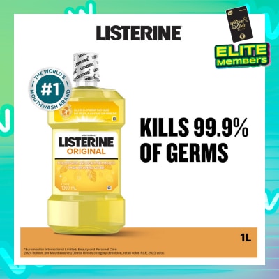 LISTERINE Listerine Original Antiseptic Mouthwash 1000ml