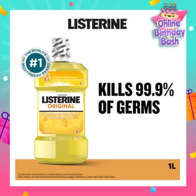 LISTERINE Listerine Original Antiseptic Mouthwash 1000ml