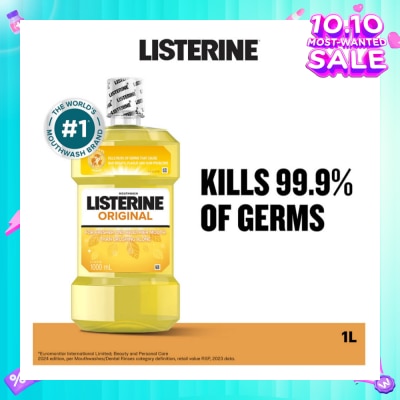 LISTERINE Listerine Original Antiseptic Mouthwash 1000ml