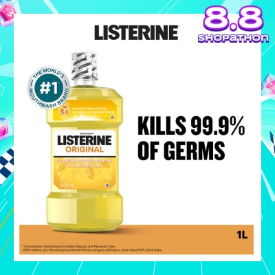 LISTERINE Listerine Original Antiseptic Mouthwash 1000ml