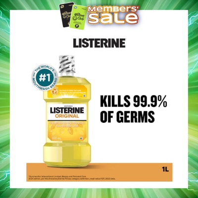 LISTERINE - Listerine Original Antiseptic Mouthwash 1000ml