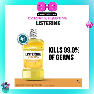 LISTERINE - Listerine Original Antiseptic Mouthwash 1000ml