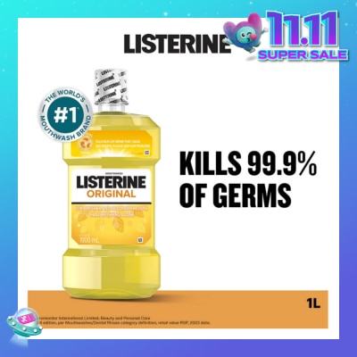 LISTERINE Listerine Original Antiseptic Mouthwash 1000ml