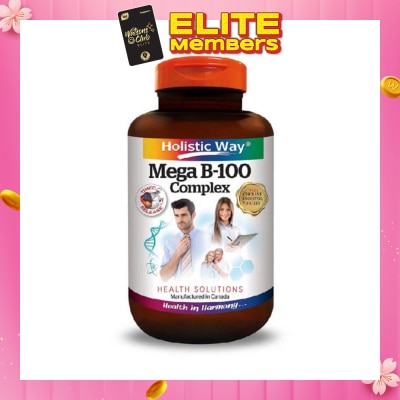 HOLISTIC WAY Timed-Release B-100 Complex 60s