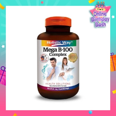 HOLISTIC WAY Timed-Release B-100 Complex 60s