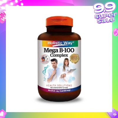 HOLISTIC WAY Timed-Release B-100 Complex 60s