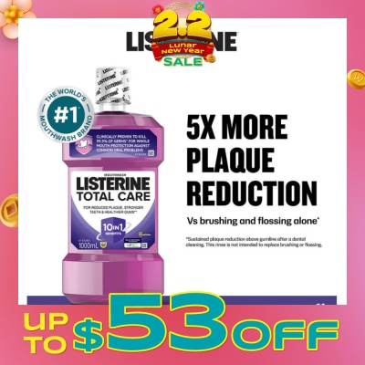 LISTERINE Total Care Mouthwash 1000ml