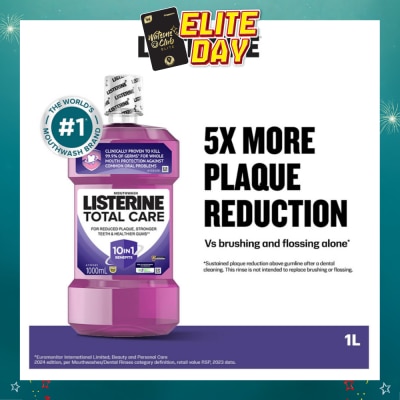 LISTERINE - Total Care Mouthwash 1000ml