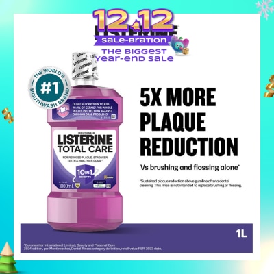 LISTERINE Total Care Mouthwash 1000ml