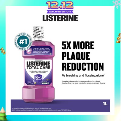 LISTERINE Total Care Mouthwash 1000ml