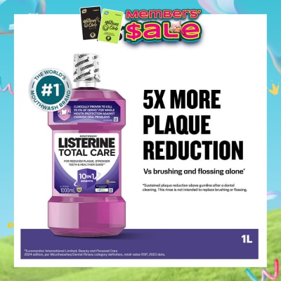 LISTERINE - Total Care Mouthwash 1000ml