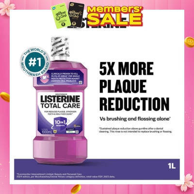 LISTERINE Total Care Mouthwash 1000ml