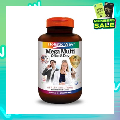 HOLISTIC WAY Timed-Release Mega Multi VitaminOnce A Day 60s