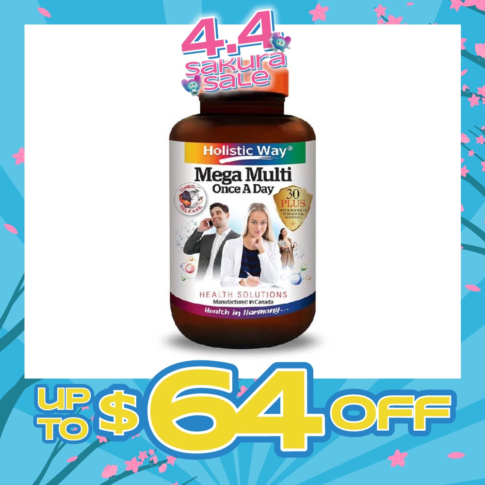 Timed-Release Mega Multi VitaminOnce A Day 60s