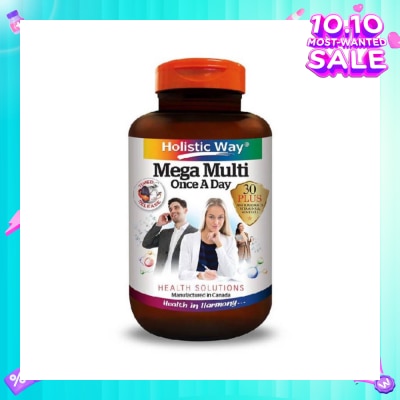 HOLISTIC WAY Timed-Release Mega Multi VitaminOnce A Day 60s