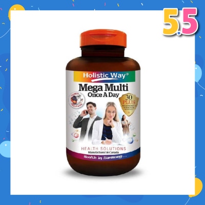 HOLISTIC WAY Timed-Release Mega Multi VitaminOnce A Day 60s