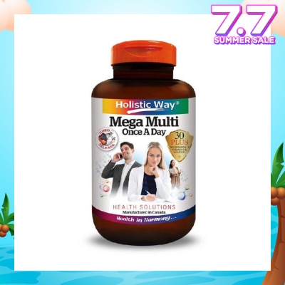 HOLISTIC WAY Timed-Release Mega Multi VitaminOnce A Day 60s