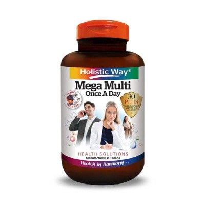 HOLISTIC WAY Timed-Release Mega Multi VitaminOnce A Day 60s