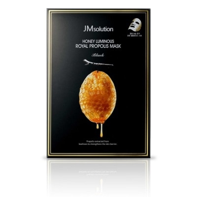 JM SOLUTION Honey Luminous Royal Propolis Mask (Black) 10 Pieces