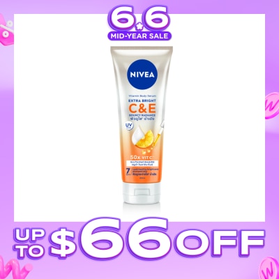 NIVEA - NIVEA® Extra White C&E Vitamin Lotion with 50x Vitamin C & concentrated Vitamin E to repair & moisturise skin.