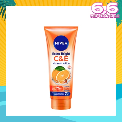NIVEA NIVEA® Extra White C&E Vitamin Lotion with 50x Vitamin C & concentrated Vitamin E to repair & moisturise skin.