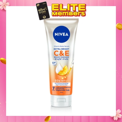NIVEA NIVEA® Extra White C&E Vitamin Lotion with 50x Vitamin C & concentrated Vitamin E to repair & moisturise skin.