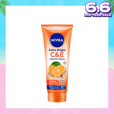 NIVEA NIVEA® Extra White C&E Vitamin Lotion with 50x Vitamin C & concentrated Vitamin E to repair & moisturise skin.