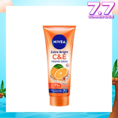 NIVEA NIVEA® Extra White C&E Vitamin Lotion with 50x Vitamin C & concentrated Vitamin E to repair & moisturise skin.