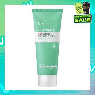 DR. G Ph Cleansing Red Blemish Clear Soothing Foam 150ml