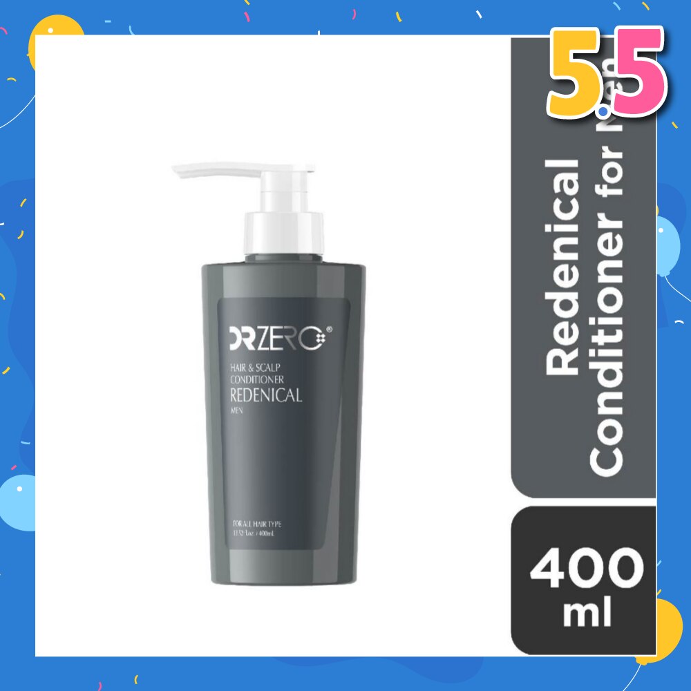Redenical Hair & Scalp Men Conditioner (Sulphate Free + Suitable For Thickening & Fuller Hair) 400ml