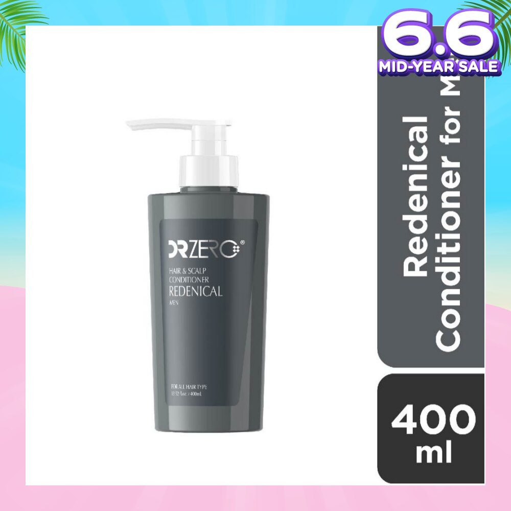 Redenical Hair & Scalp Men Conditioner (Sulphate Free + Suitable For Thickening & Fuller Hair) 400ml