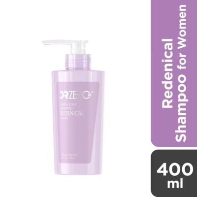 DR ZERO Redenical Hair & Scalp Women Shampoo (Sulphate Free + Suitable For Thickening & Fuller Hair) 400ml