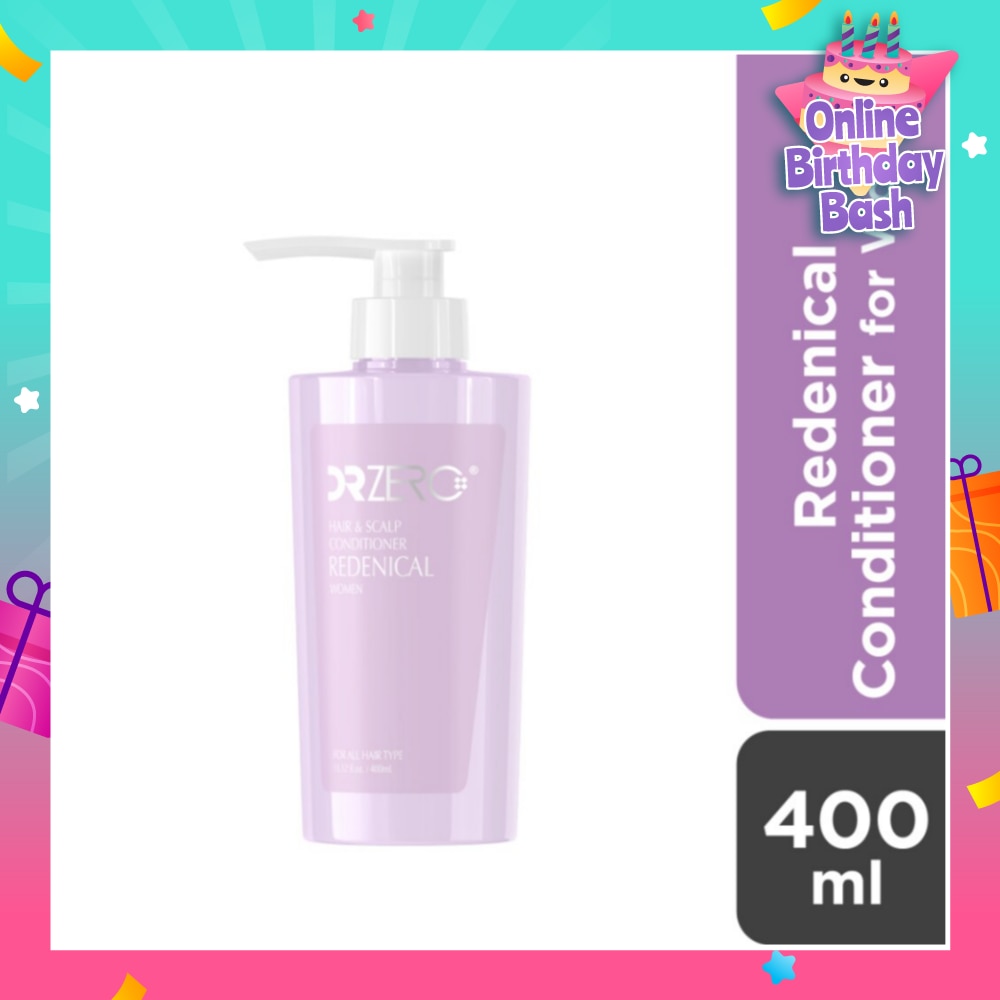 Redenical Hair & Scalp Women Conditioner (Sulphate Free + Suitable For Thickening & Fuller Hair) 400ml