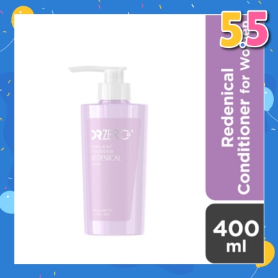 DR ZERO Redenical Hair & Scalp Women Conditioner (Sulphate Free + Suitable For Thickening & Fuller Hair) 400ml