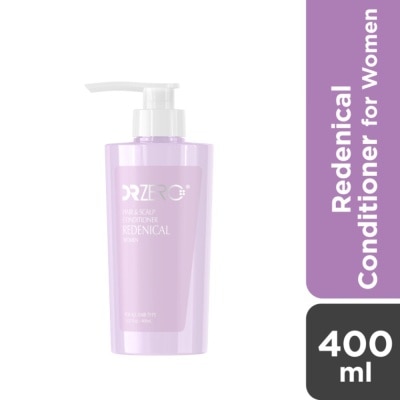 DR ZERO Redenical Hair & Scalp Women Conditioner (Sulphate Free + Suitable For Thickening & Fuller Hair) 400ml