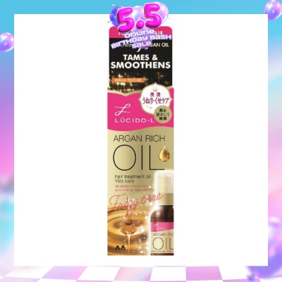 LUCIDO-L - Argan Rich Oil Frizz Care (Treatment Oil for Frizz Hair) 60ml