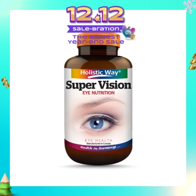 HOLISTIC WAY Super Vision Eye Nutrition Capsule (For General Eye Health) 90s