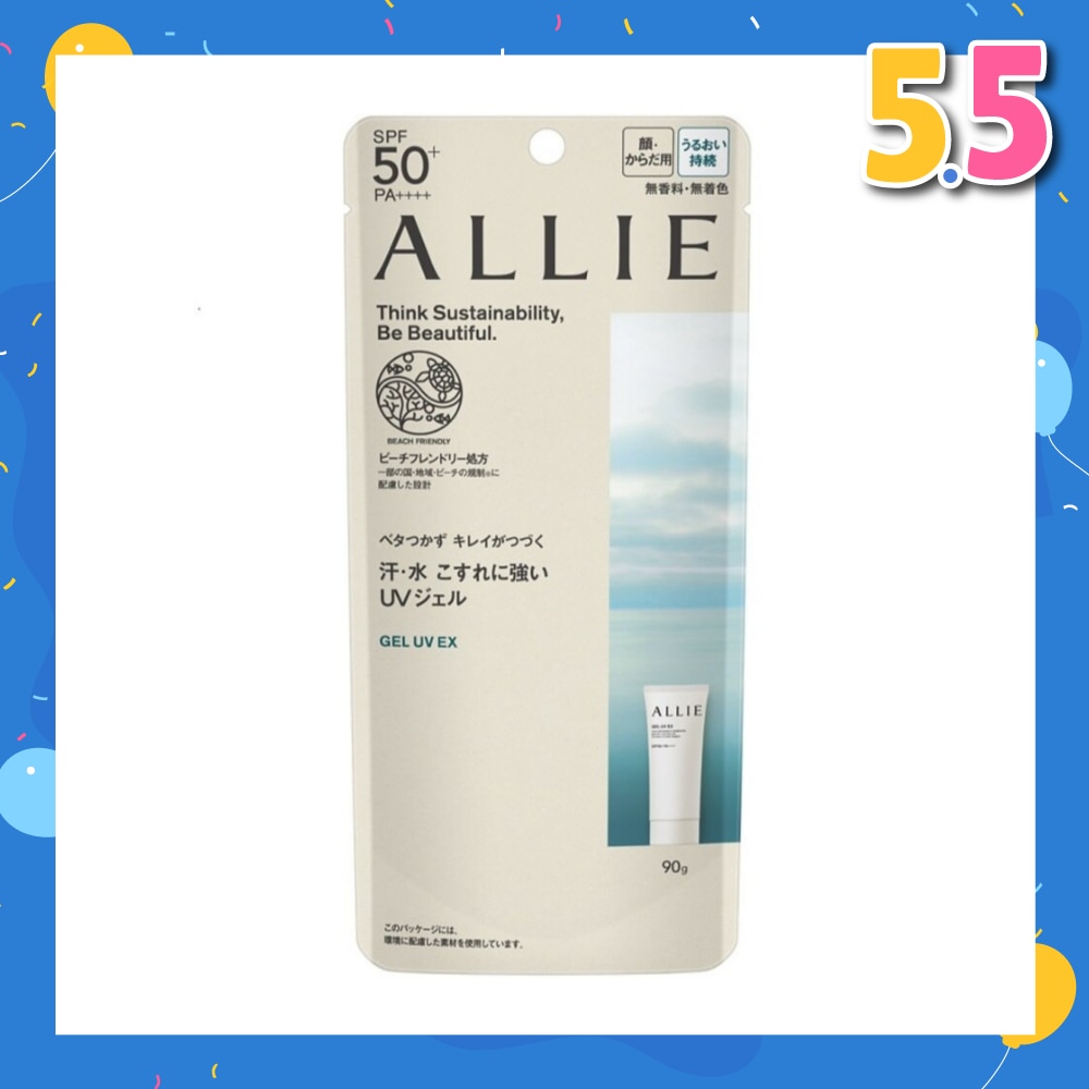 Chrono Beauty Gel UV EX Sunscreen SPF50+ PA++++ (Suitable for Face & Body) 90g