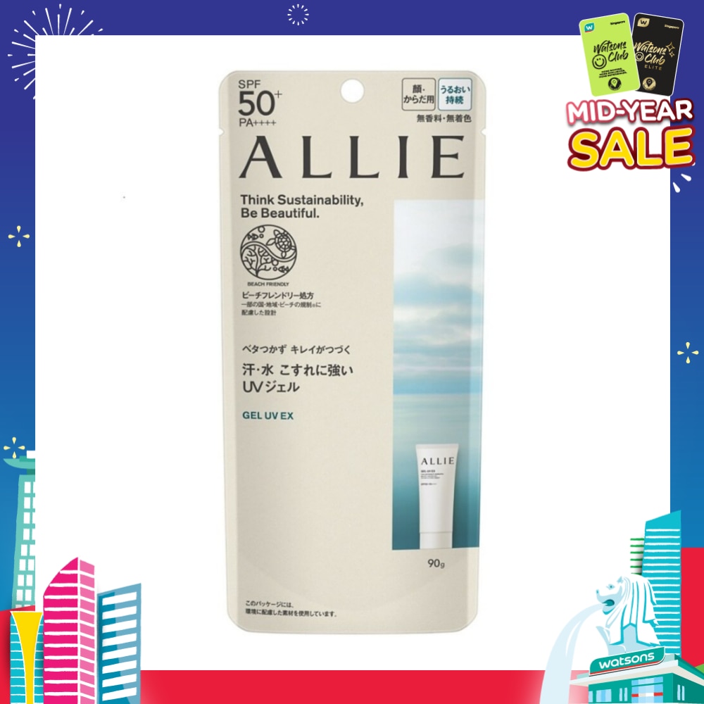 Chrono Beauty Gel UV EX Sunscreen SPF50+ PA++++ (Suitable for Face & Body) 90g