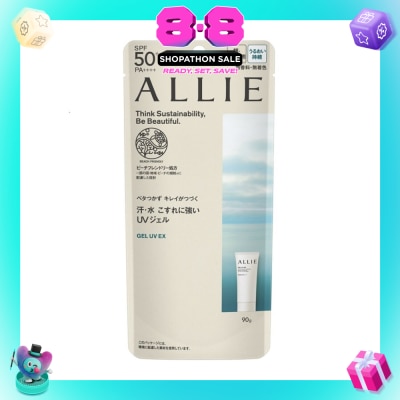 ALLIE - Chrono Beauty Gel UV EX Sunscreen SPF50+ PA++++ (Suitable for Face & Body) 90g