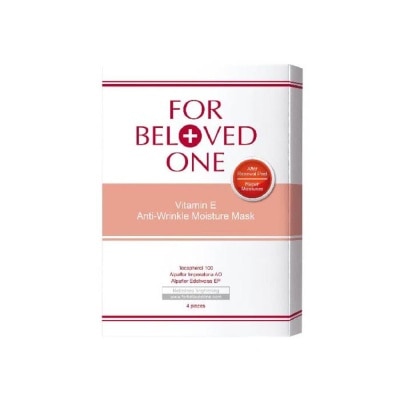 FOR BELOVED ONE One Vitamin E Anti-Wrinkle Moisture Mask 4s