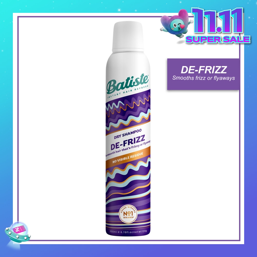 Dry Shampoo De-Frizz 200ml