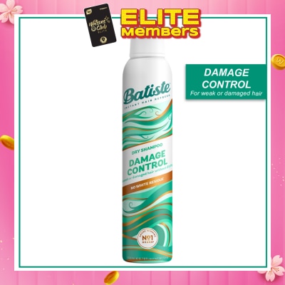 BATISTE Dry Shampoo Damage Control 200ml (Expiry: Sep`2026)