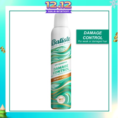 BATISTE Dry Shampoo Damage Control 200ml (Expiry: Sep`2026)