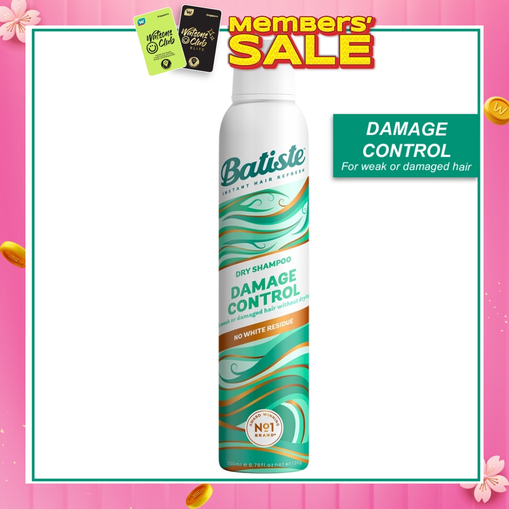 Dry Shampoo Damage Control 200ml (Expiry: Sep`2026)
